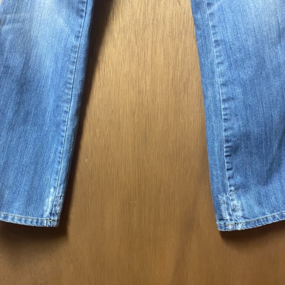AX Armani Exchange Y2K Distressed Bootcut Jeans - Size 4S - Picture 6 of 13